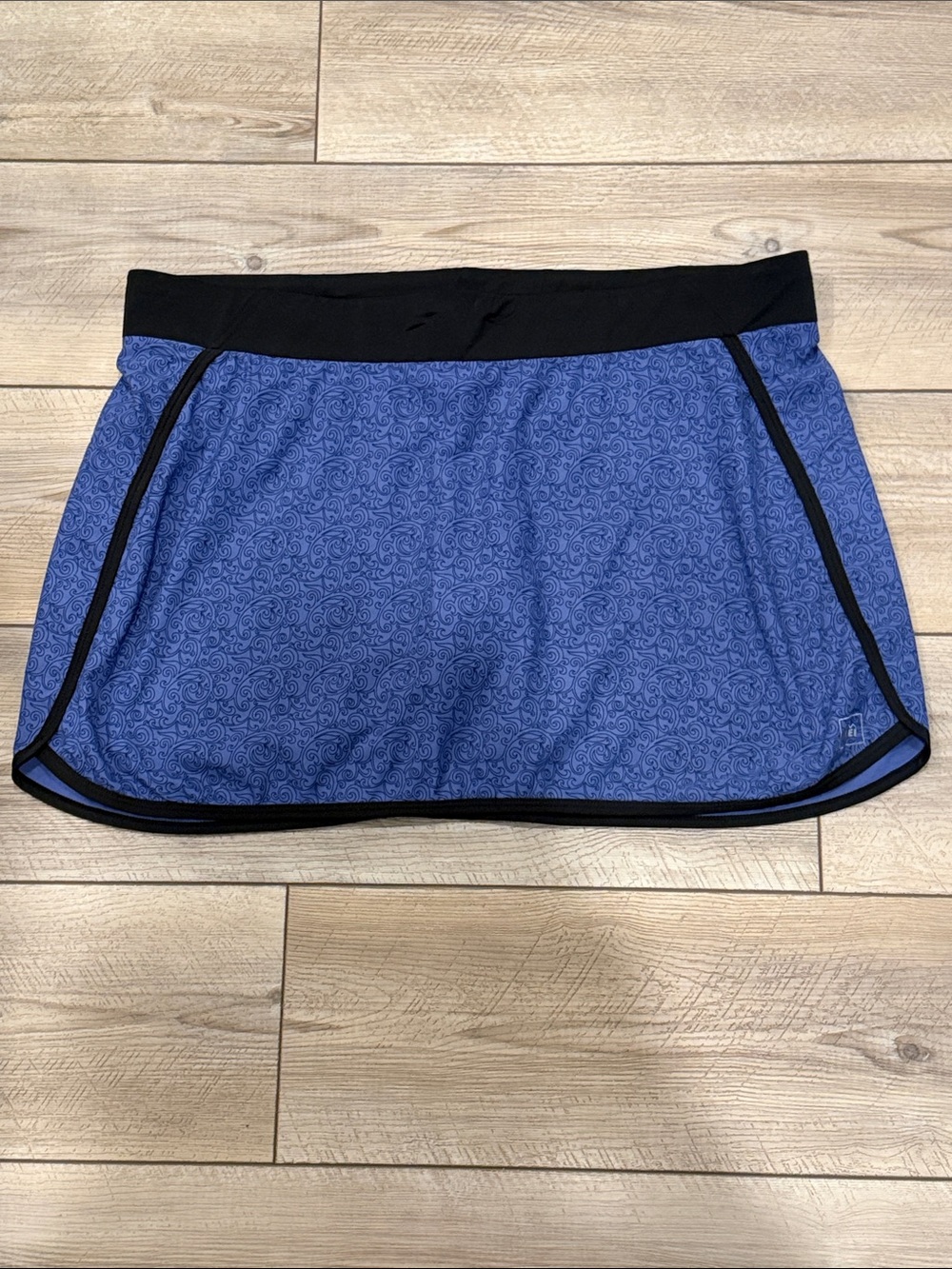 REI Women’s Blue Active Skort with Black Waistband